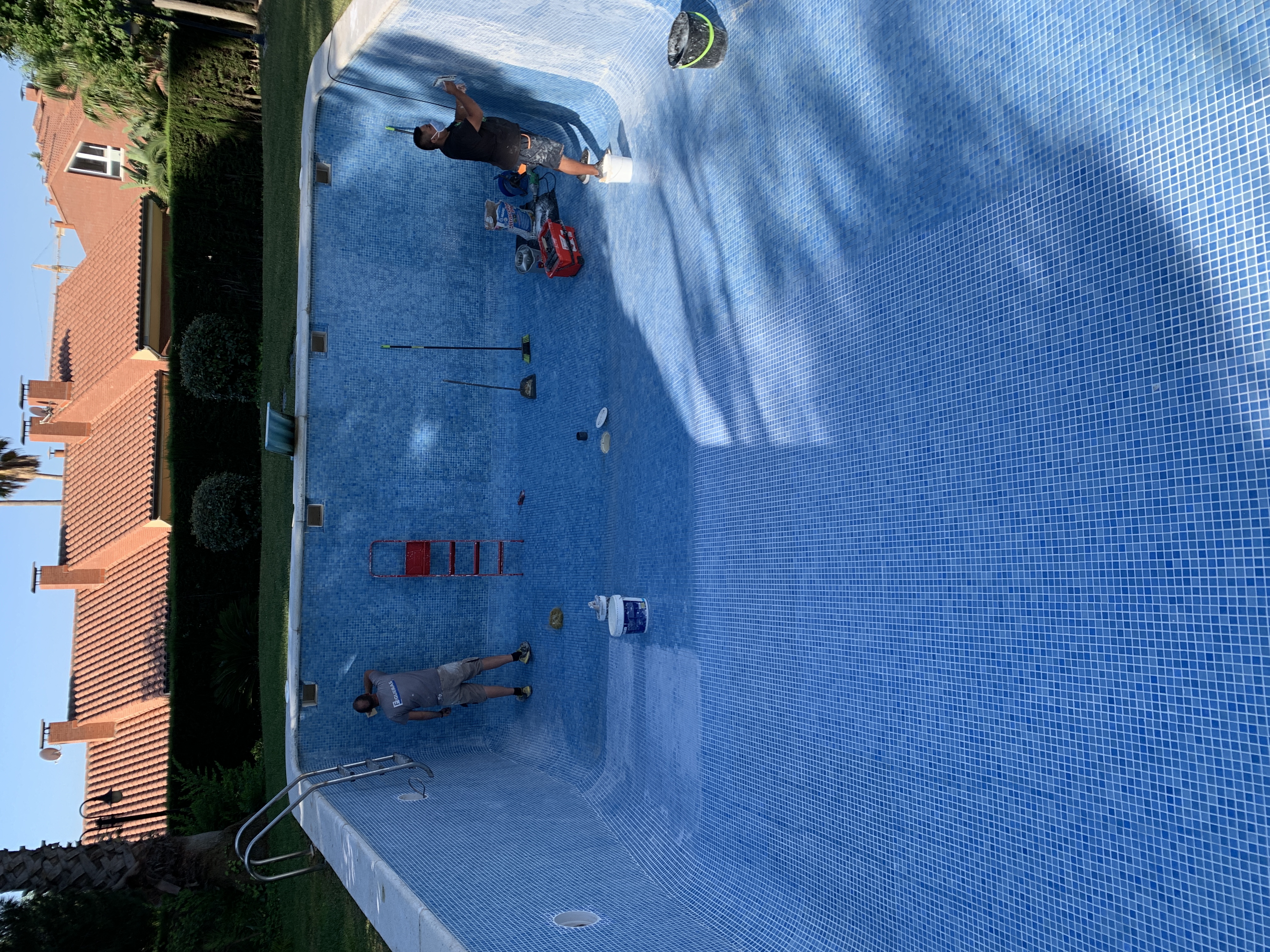 Reparación de piscina